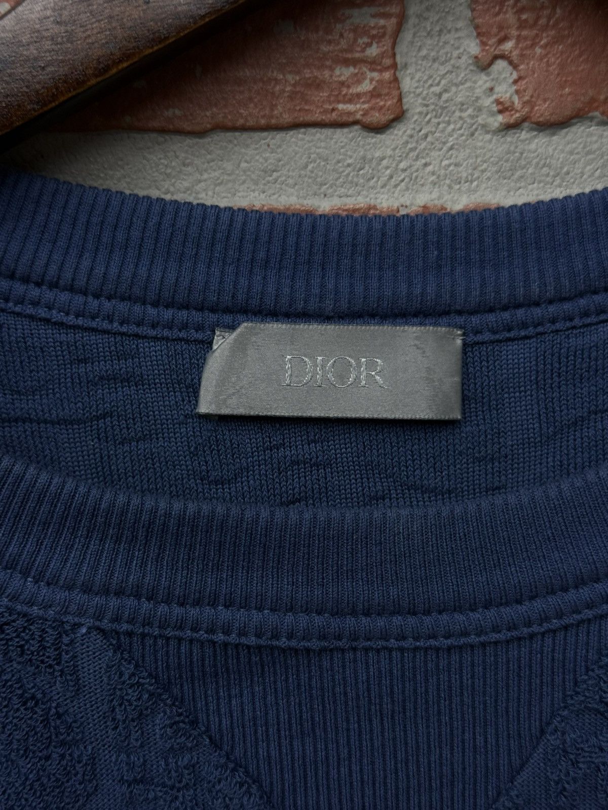 Dior Dior Oblique Blue Exlusive Color Tee Shirt Size Small Size US S / EU 44-46 / 1 - 14 Thumbnail