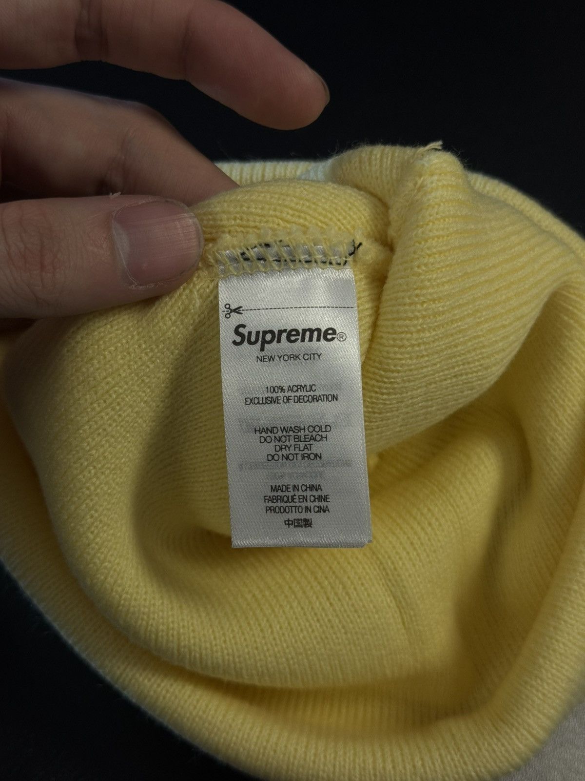 Supreme Supreme Beanie White Blue Brand New Size ONE SIZE - 6 Thumbnail