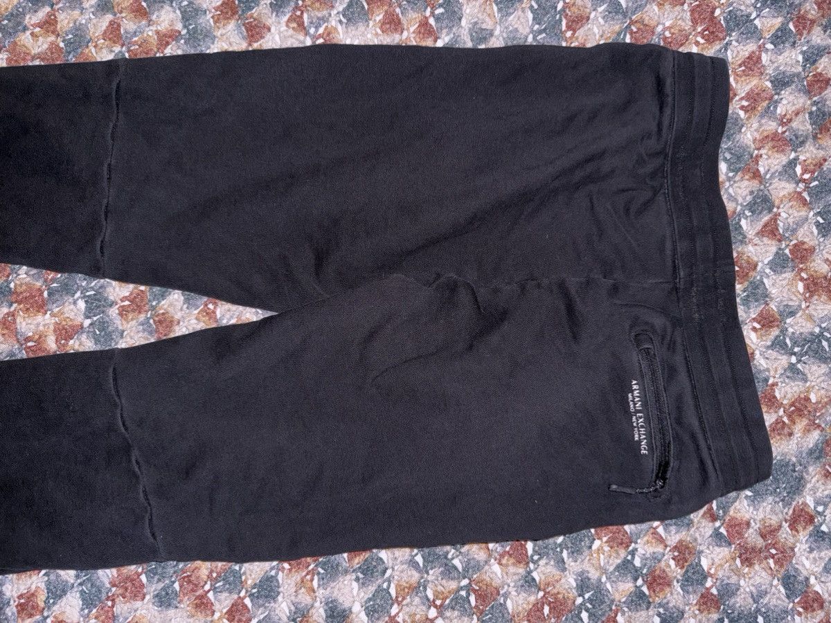 Armani Exchange Armani Exchange Sweatpants Joggers Black Size US 30 / EU 46 - 7 Thumbnail