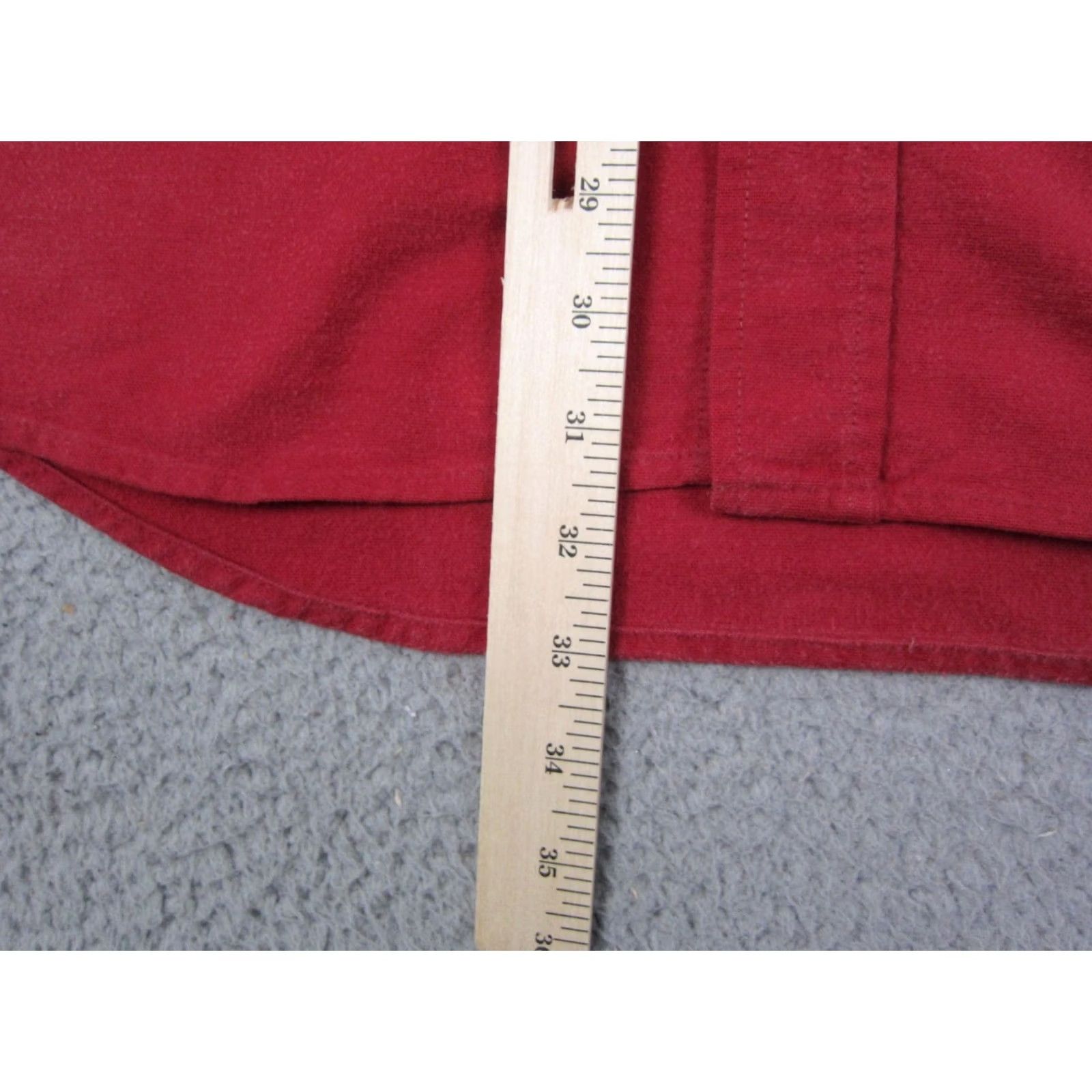 Vintage VINTAGE St Johns Bay Flannel Shirt Mens XL Red Western Rodeo Chamois Shirt Size US XL / EU 56 / 4 - 7 Thumbnail