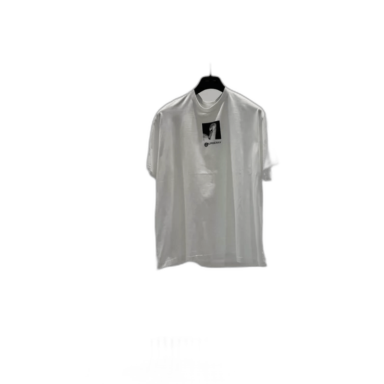 Burberry Burberry White Print Short Sleeve Shirt-yf Size US XL / EU 56 / 4 - 1 Thumbnail