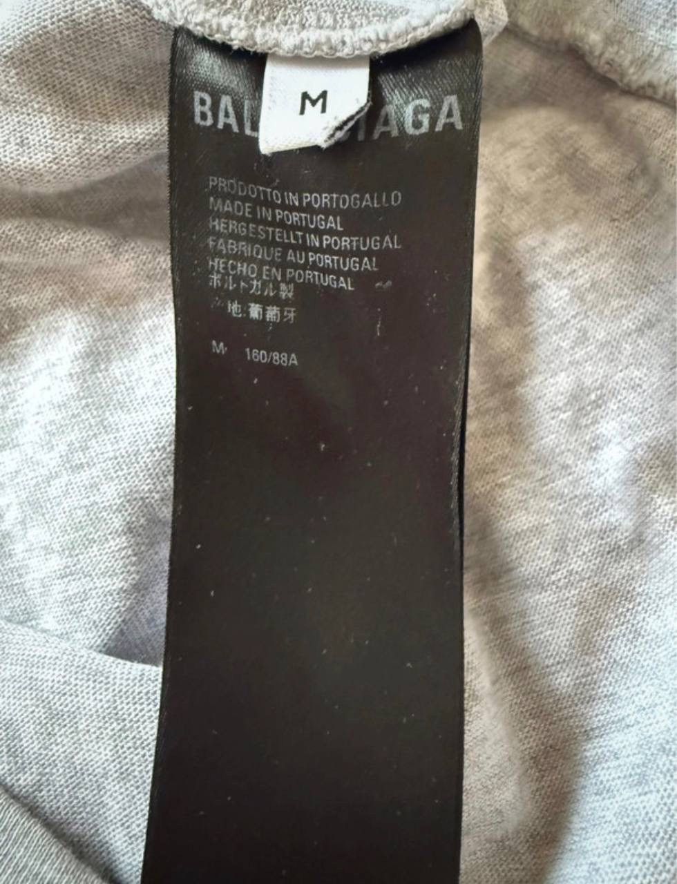 Balenciaga balenciaga embroidered logo tshirt Size US L / EU 52-54 / 3 - 4 Thumbnail