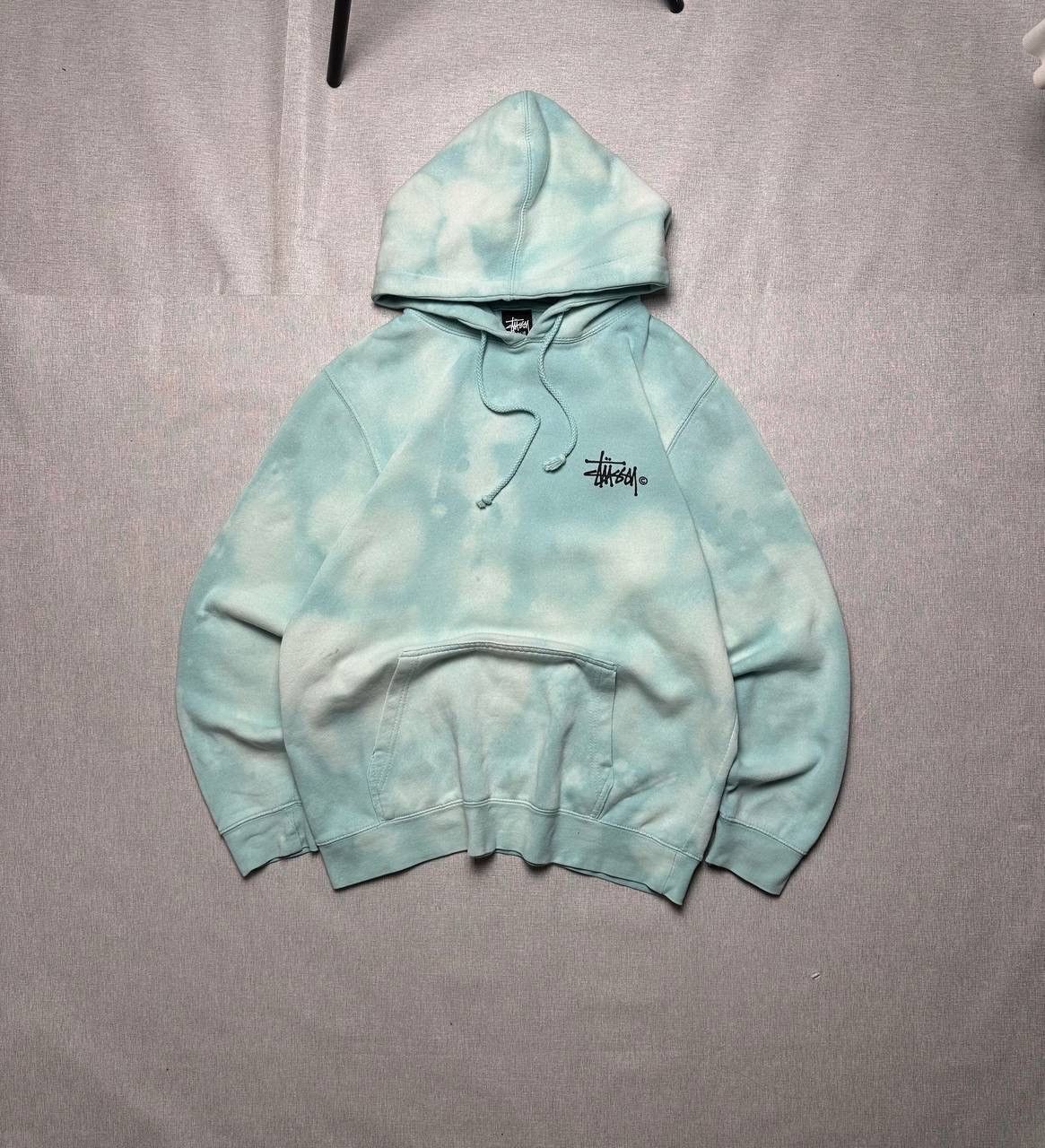 Stussy Stüssy Vintage Skate Hoodie Tie Dye Big Back Logo Sk8 Size US M / EU 48-50 / 2 - 1 Thumbnail