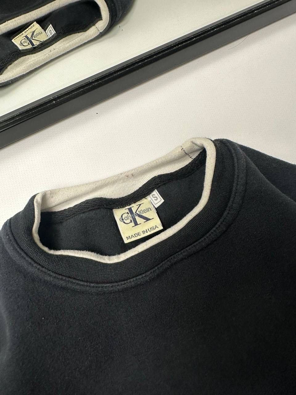 Calvin Klein 90’s Calvin Klein Jeans Vintage made in USA Sweatshirt Baggy Size US S / EU 44-46 / 1 - 2 Thumbnail
