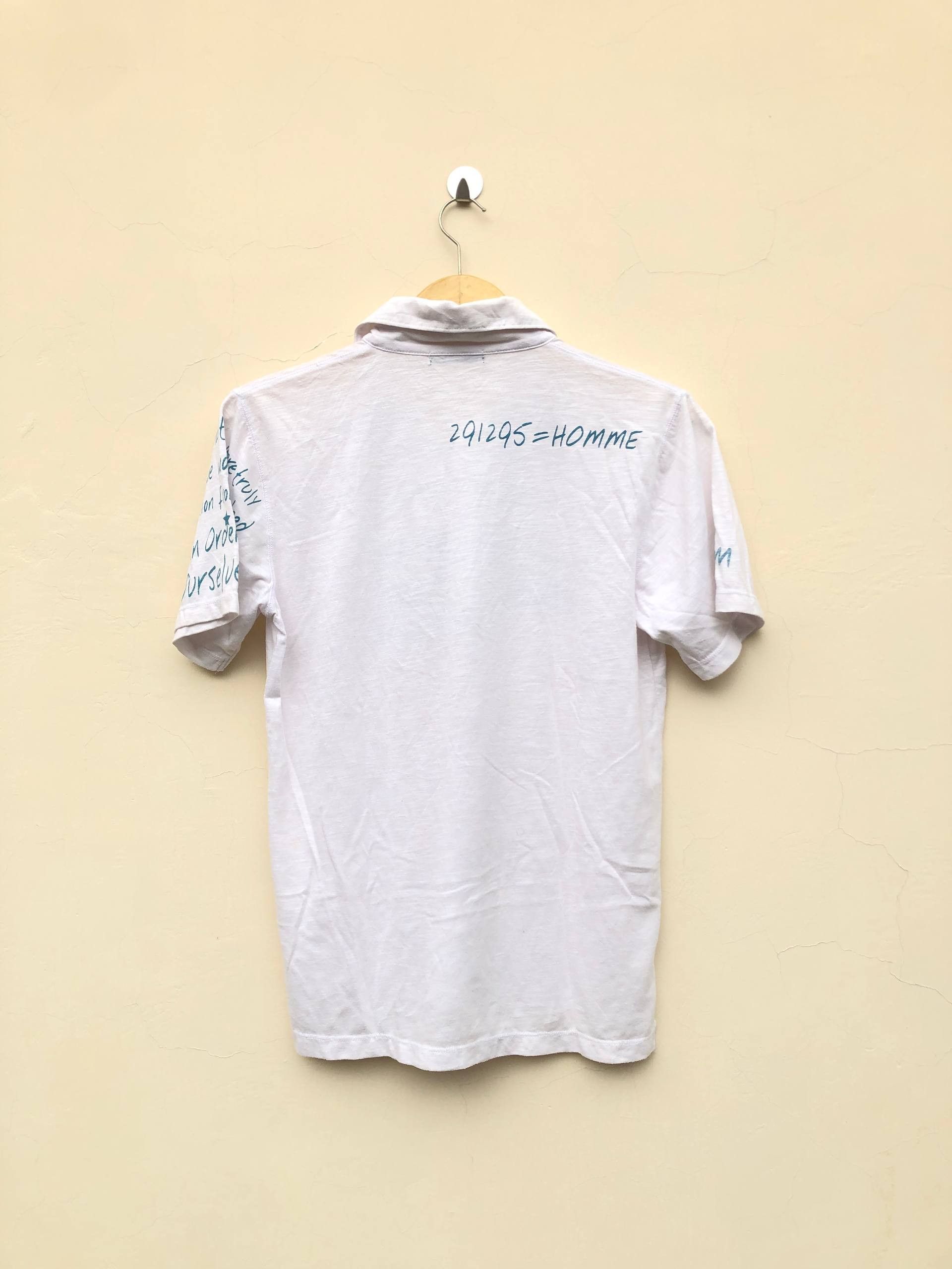 If Six Was Nine 291295=Homme poem polo shirt Size US M / EU 48-50 / 2 - 4 Thumbnail