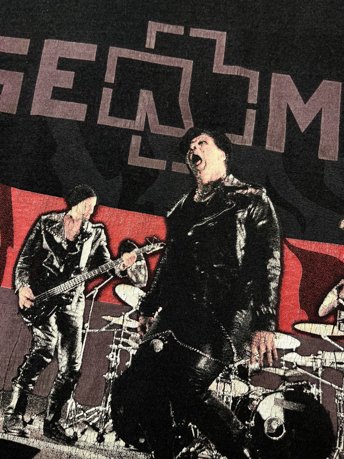 Band Tees Rammstein T-shirt vintage rock band tee size XLarge Size US XL / EU 56 / 4 - 8 Thumbnail