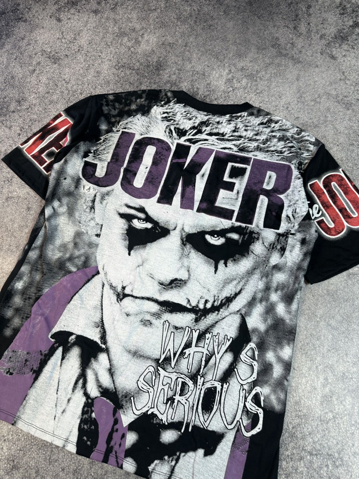 Other Vintage Joker Full Print T-shirt Art Movie Streetwear Rare L Size US L / EU 52-54 / 3 - 4 Thumbnail