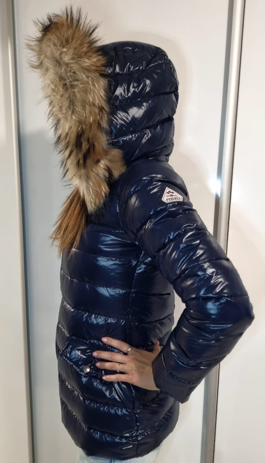 Pyrenex Pyrenex Divine Shiny Puffer Navy Grailed