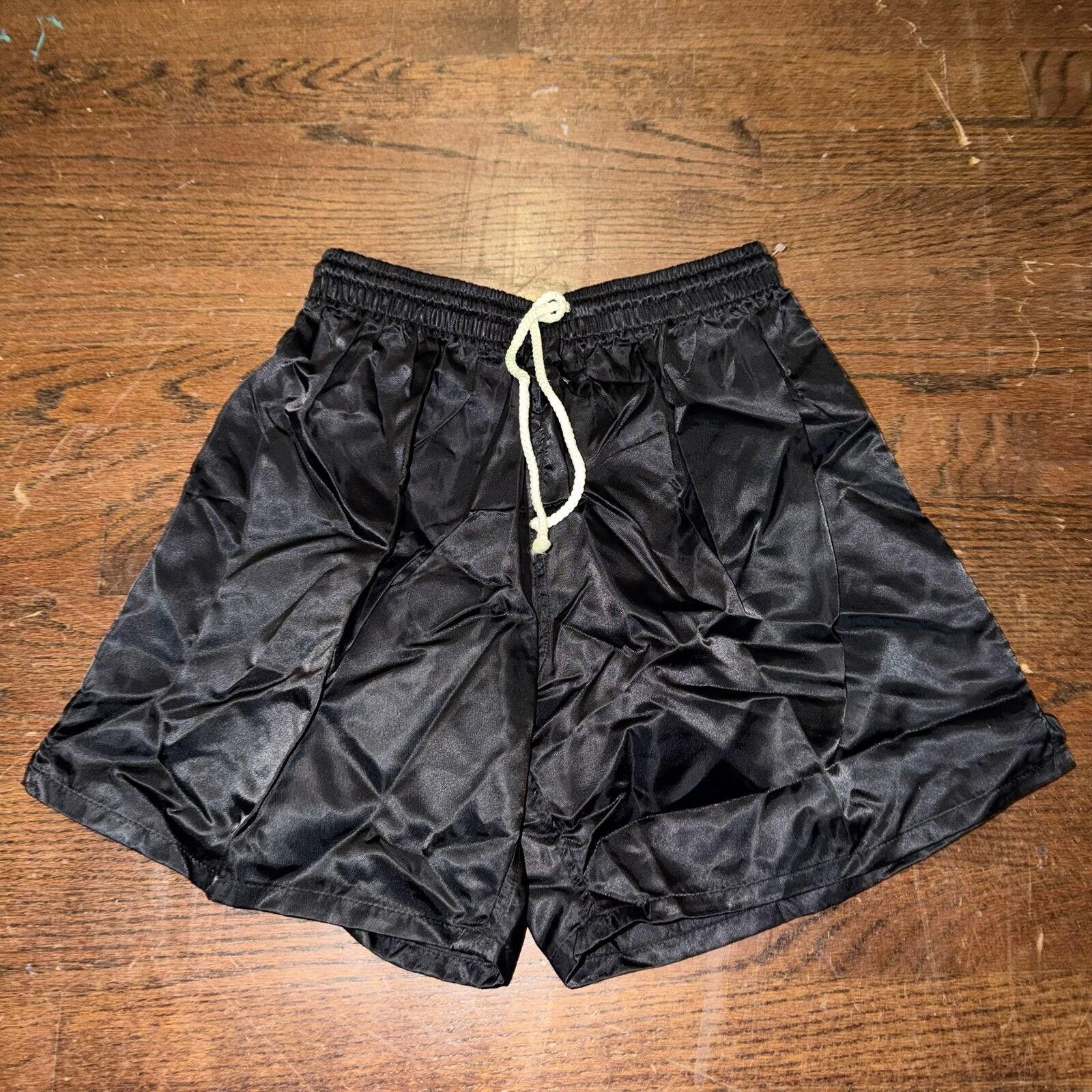Nike Beautiful Black Dazzle Nylon Volley Shorts Mens LG Vtg y2k Size US 34 / EU 50 - 1 Thumbnail