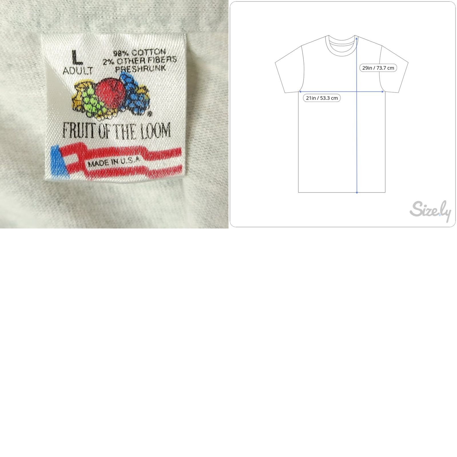 Fruit Of The Loom Vintage Hargrave Military Academy T Shirt Mens Size Large 90s Basketball USA Size US L / EU 52-54 / 3 - 8 Thumbnail