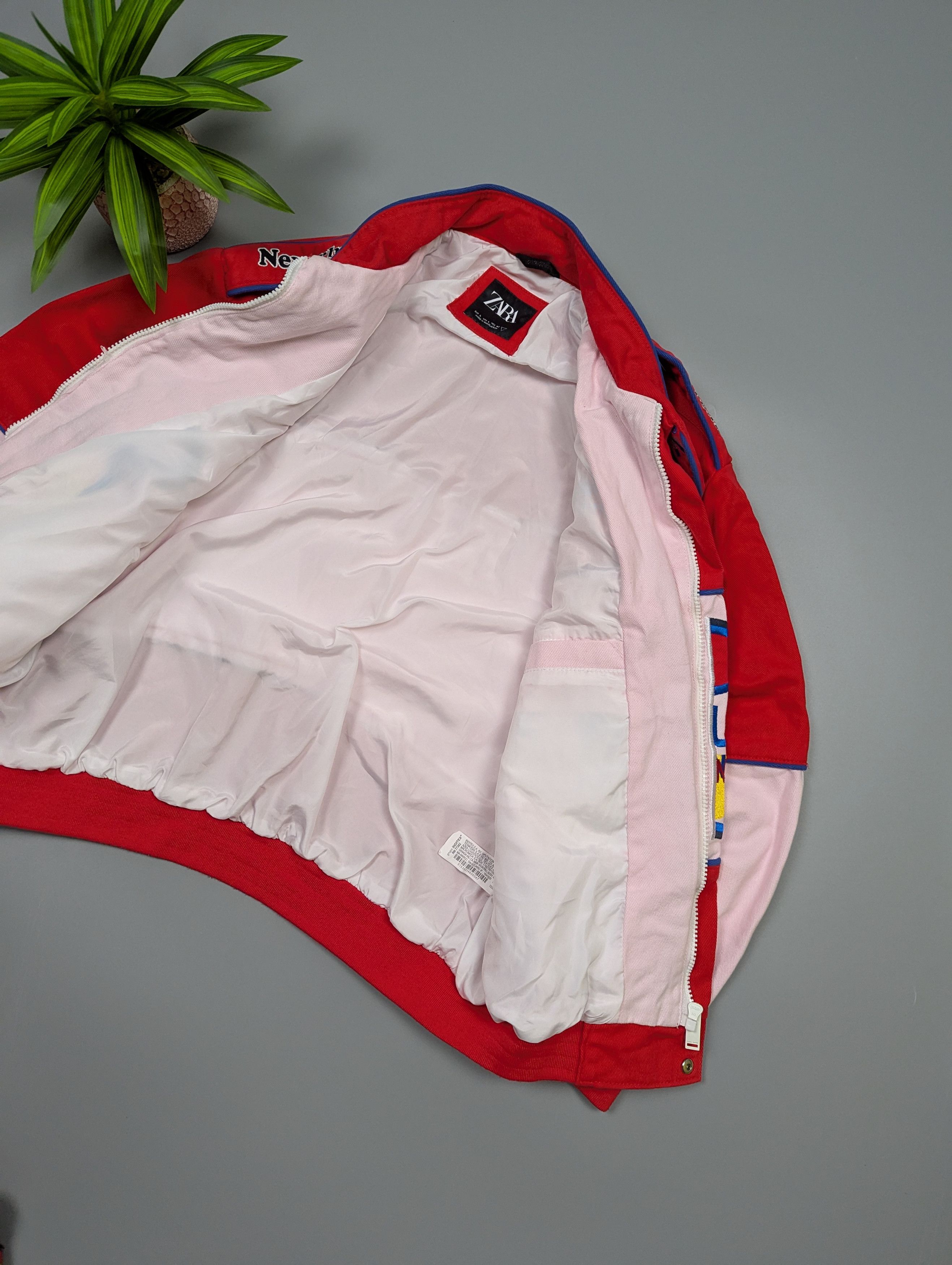 Zara Vintage Zara Racing F1 Nascar Jacket Retro Cotton Bomber Size US L / EU 52-54 / 3 - 10 Thumbnail