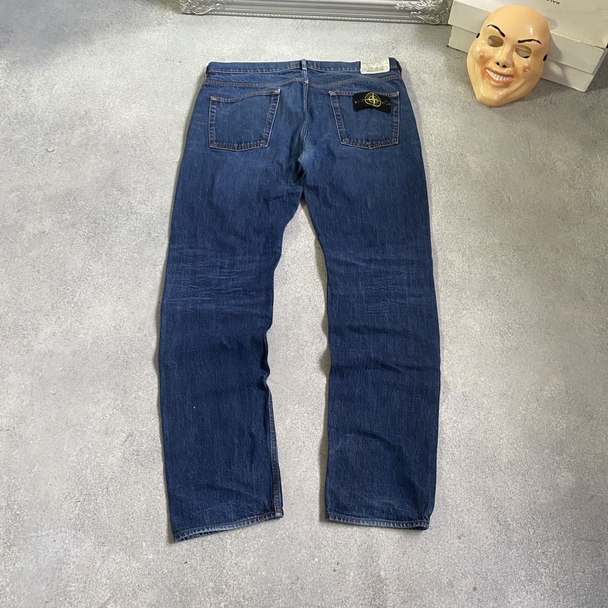 Stone Island Vintage Stone Island Jeans Patch Pocket Straight Fit Casual Size US 36 / EU 52 - 4 Thumbnail