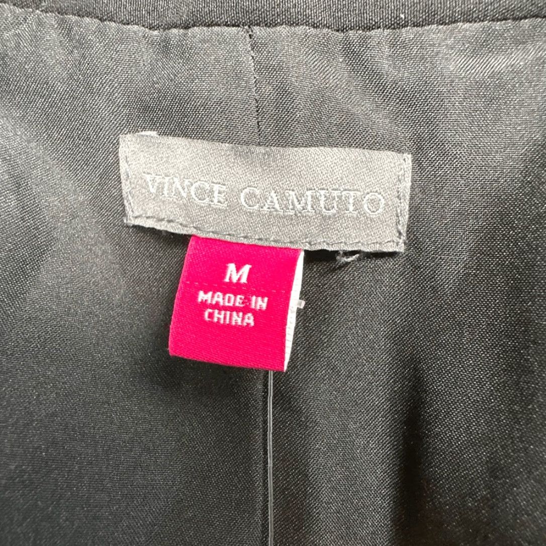 Vince Camuto Vince Camuto Blazer Womens Medium Black New with tags One Button Work Weekend Blazer Womens M Black Sport Coat Ladies Men? Size M / US 6-8 / IT 42-44 - 5 Thumbnail