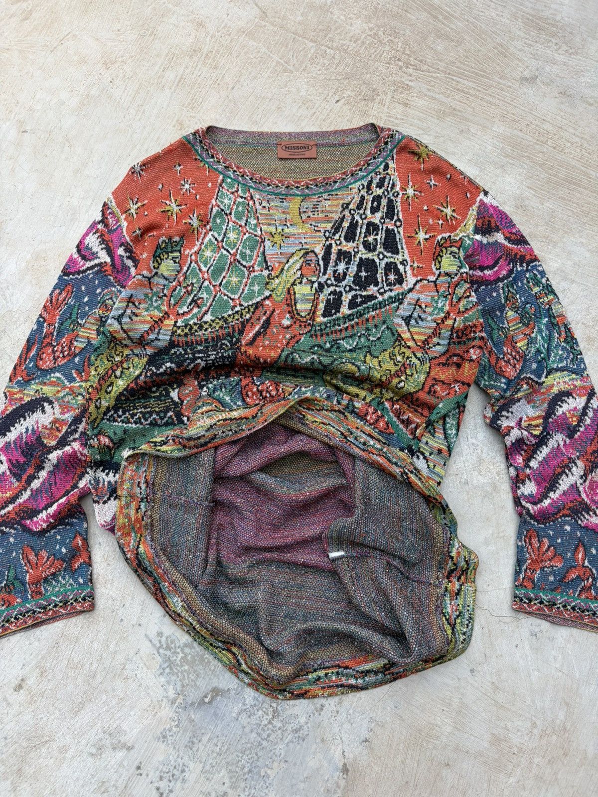 Missoni Vintage 90s Missoni Old Knitwear Size US S / EU 44-46 / 1 - 7 Thumbnail