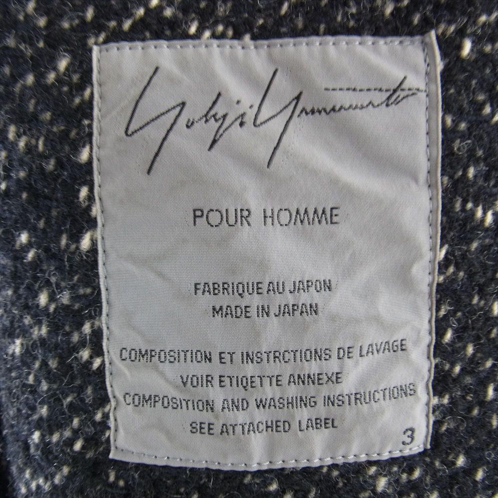Yohji Yamamoto Yohji Yamamoto Pour Homme 04AW Mao Color Snap Coat Size US L / EU 52-54 / 3 - 4 Thumbnail