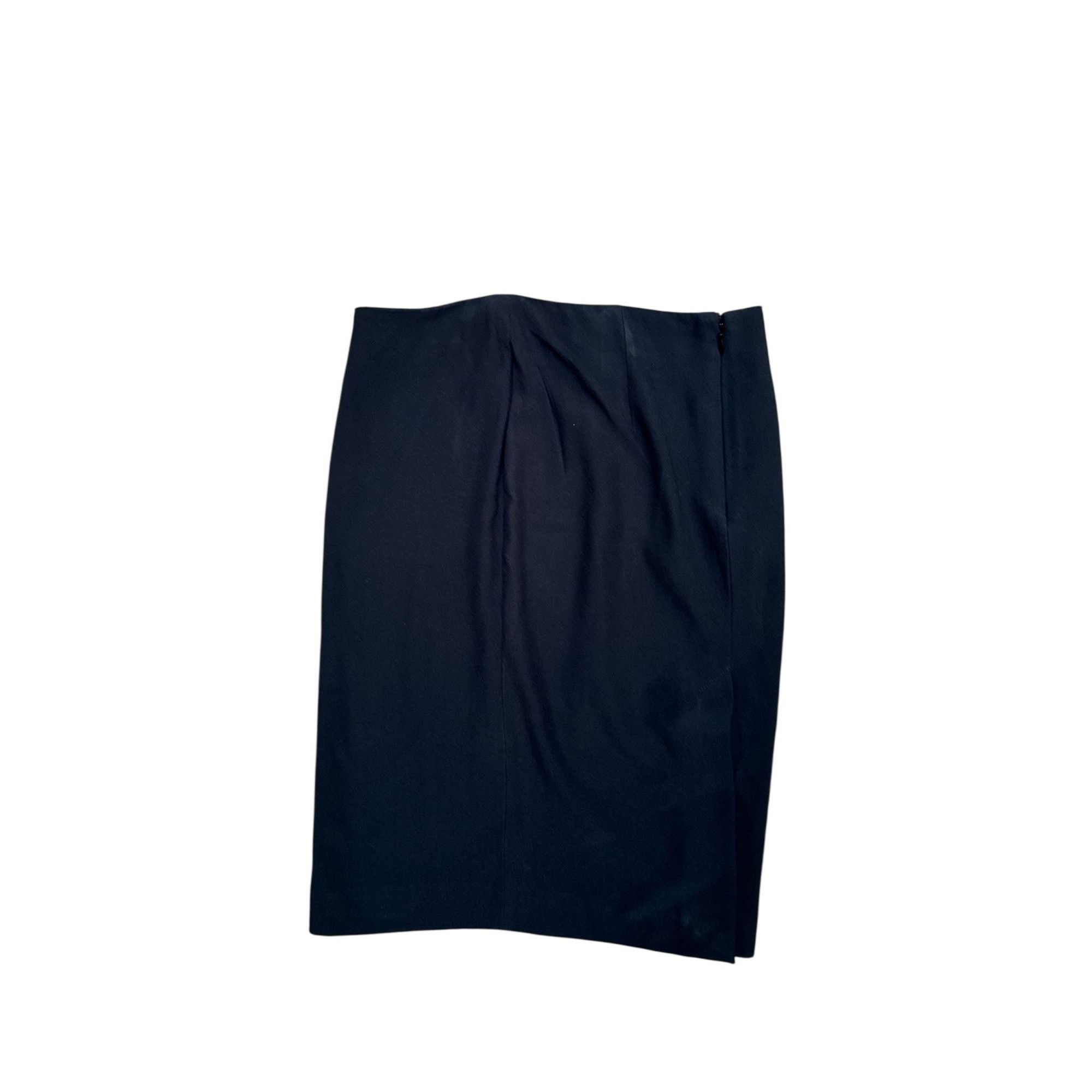 Alexander McQueen 2011 Black Acetate Viscose Skirt Size 27" / US 4 / IT 40 - 3 Thumbnail