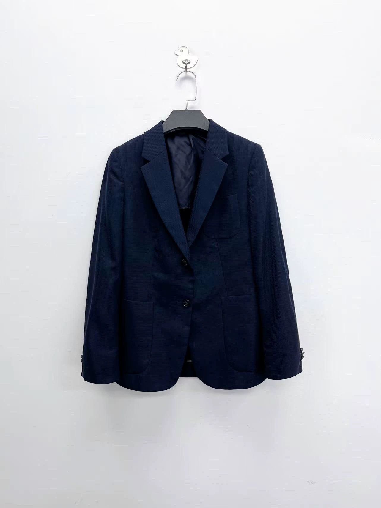 Ermenegildo Zegna Ermenegildo Zegna Wool Blend Suit Jacket Size US M / EU 48-50 / 2 - 1 Thumbnail