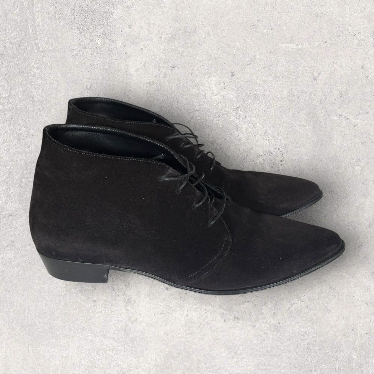 Celine Celine Suede Desert 30 Boots Size US 7 / EU 40 - 1 Thumbnail