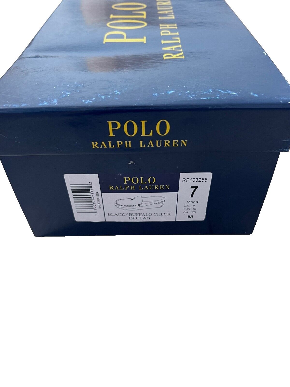 Polo Ralph Lauren Polo Ralph Lauren Buffalo Check Declan Slippers Black ( 7 ) Size US 7 / EU 40 - 6 Thumbnail