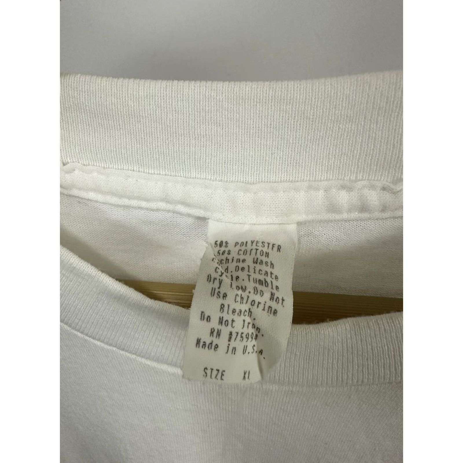 Camel VINTAGE 90s Joe Camel Racing Team T-Shirt XL White THIN RARE Mens Size US XL / EU 56 / 4 - 6 Thumbnail