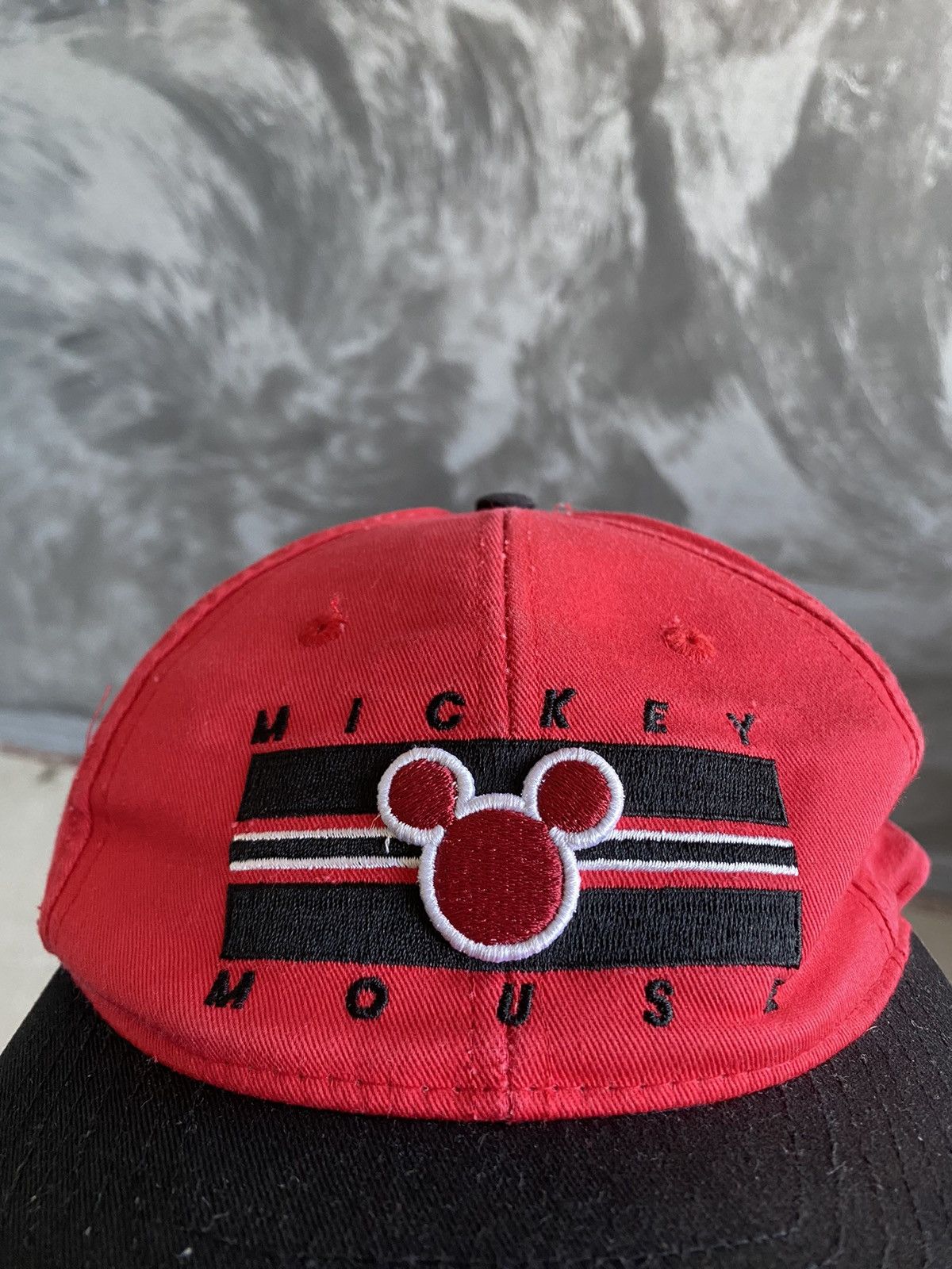 Cartoon Network 1990’s Vintage Mickey Mouse Cap Disney Land Size ONE SIZE - 7 Thumbnail