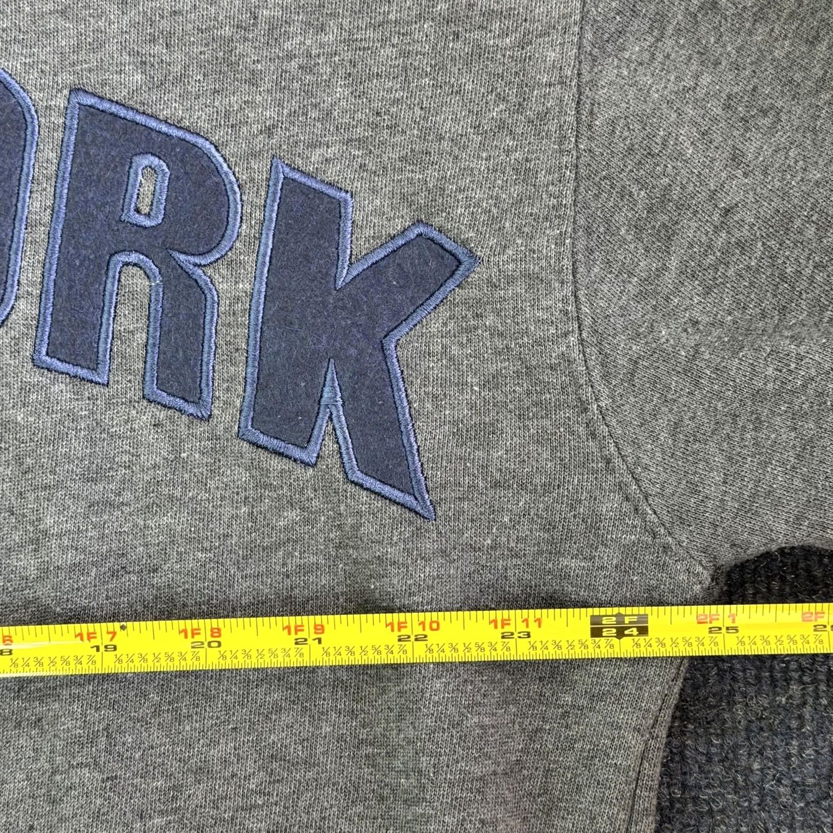 Vintage Y2K New York Hoodie Mens XL Gray Fleece Full Zip WALI City Graphic Sweatshirt Size US XL / EU 56 / 4 - 5 Thumbnail