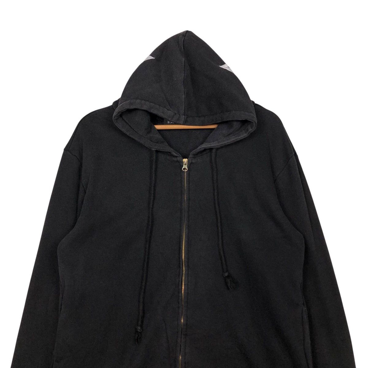 Hysteric Glamour 📌Vintage Hoodie Zipper Jacket Black Moral Punk Big Logo Size US M / EU 48-50 / 2 - 7 Thumbnail