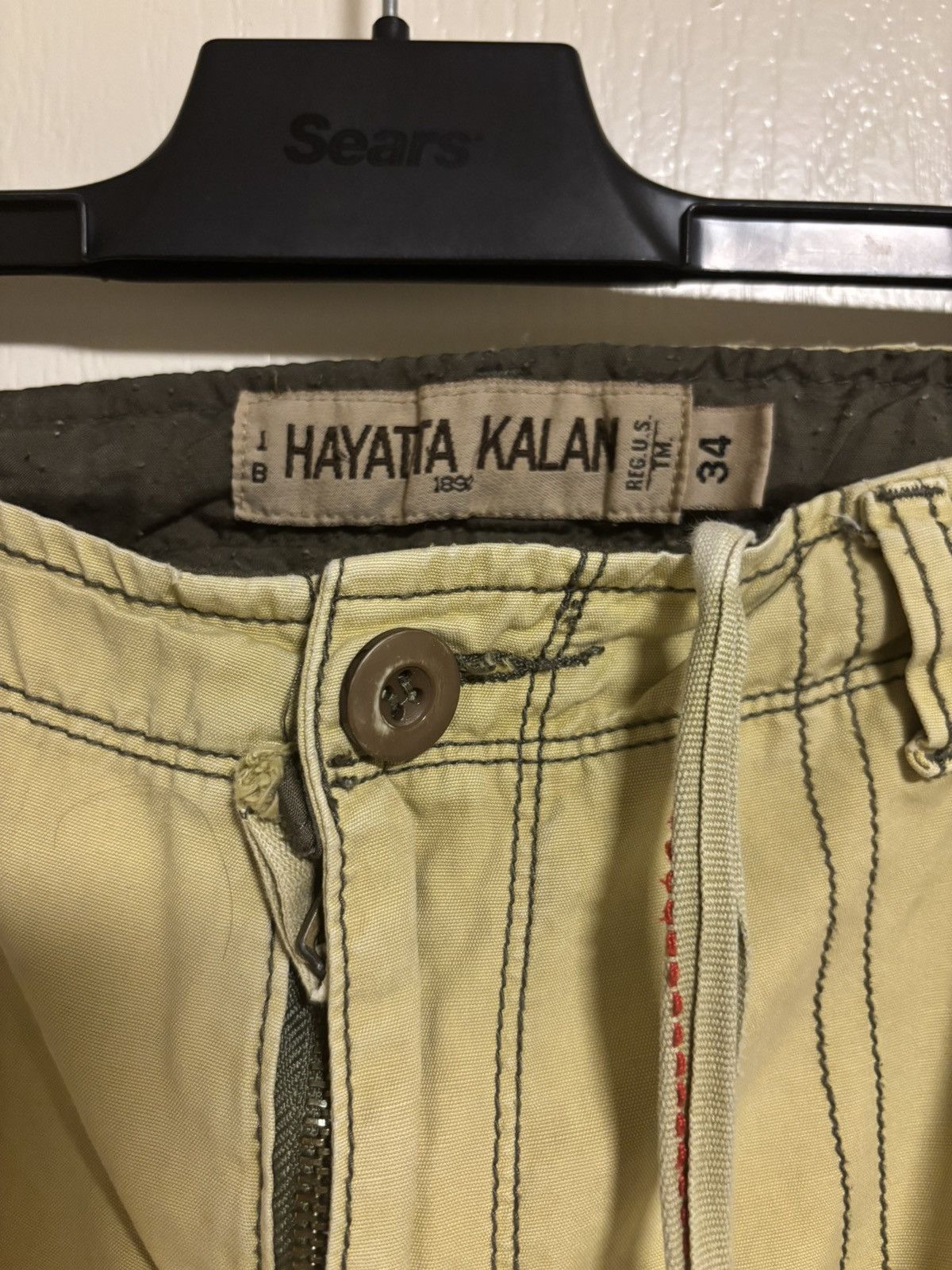 Japanese Brand Vintage Japanese hayata kalan cargo pants Size US 34 / EU 50 - 2 Thumbnail