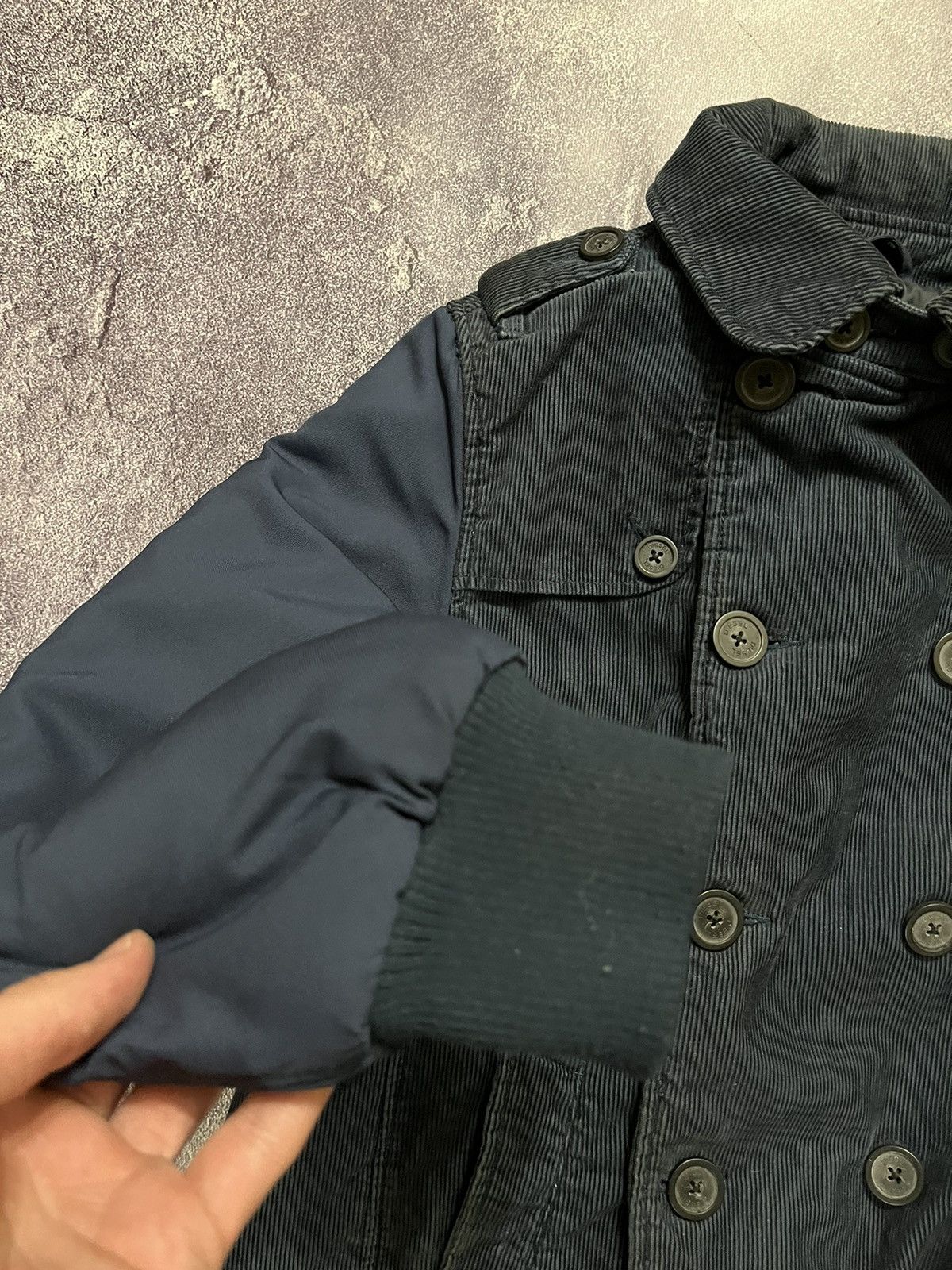 Diesel rare vintage diesel corduroy jacket with nylon sleeve Size XL / US 12-14 / IT 48-50 - 5 Thumbnail