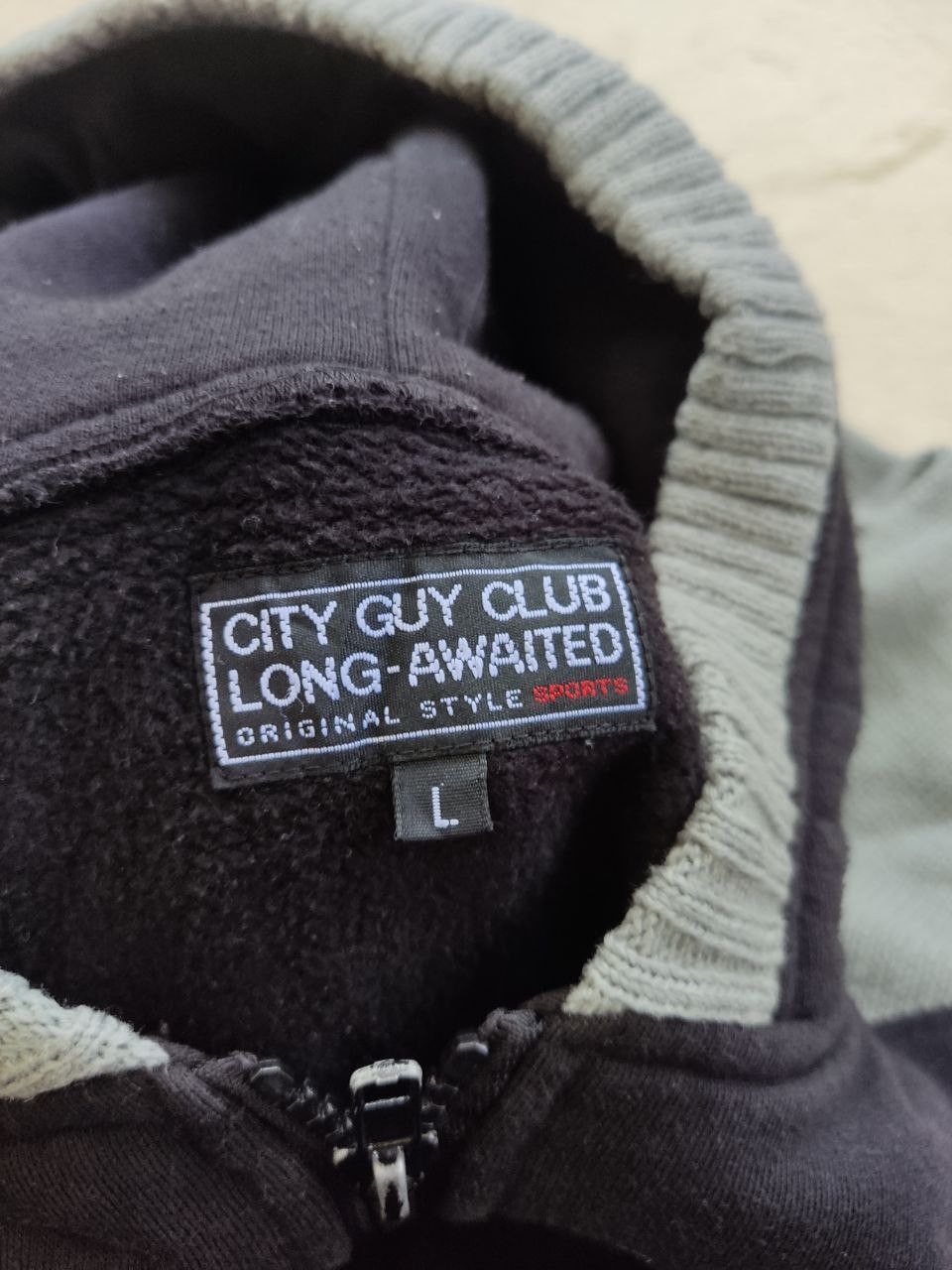 Japanese Brand CTGY Fight Fire With Fire Varsity Knitted Zipper Hoodie Size US L / EU 52-54 / 3 - 9 Thumbnail