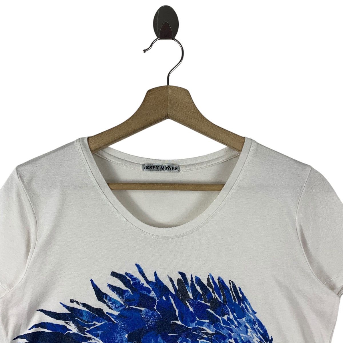 Issey Miyake × Japanese Brand ISSEY MIYAKE art parrot printed women tee Size XS / US 0-2 / IT 36-38 - 2 Thumbnail