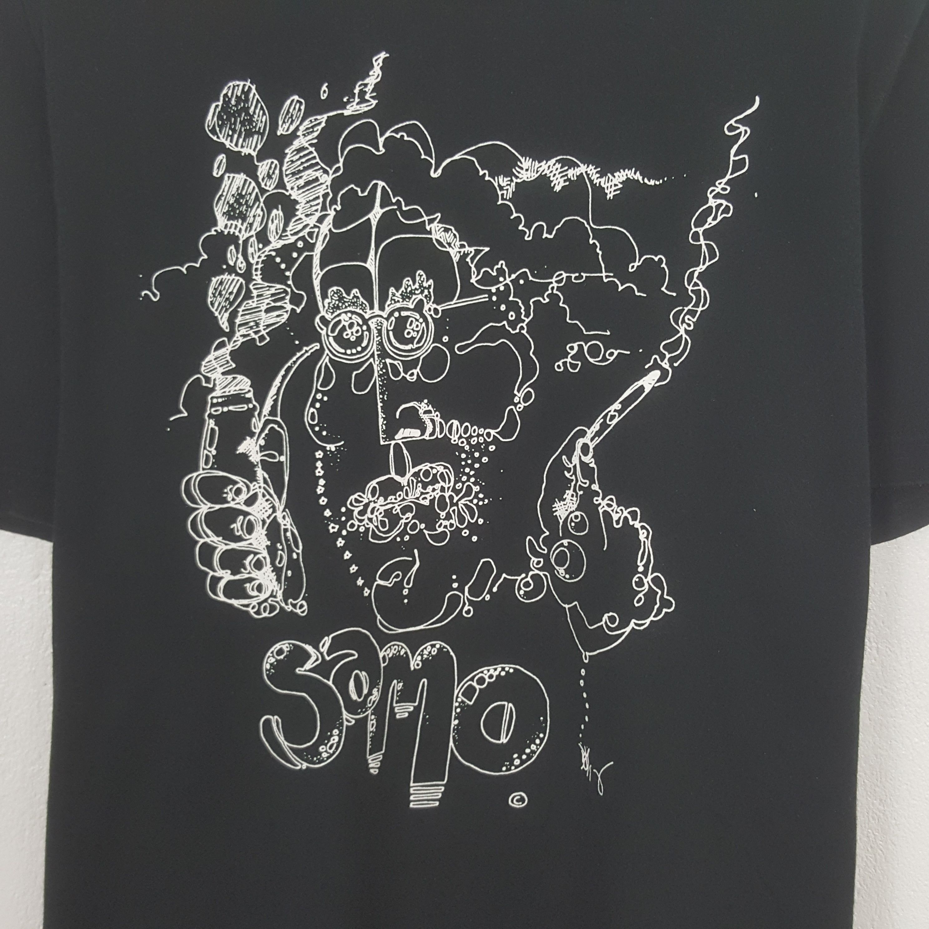 Jean-Michel Basquiat Vintage Jeans Michel Basquiat SAMO T-shirt Size US M / EU 48-50 / 2 - 2 Thumbnail