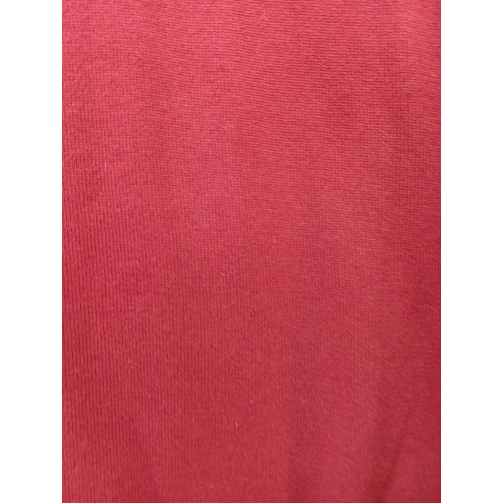 Tommy Hilfiger V-Neck Pullover Sweater NWT Tommy Hilfiger Men's Large Maroon Logo Long Sleeves Size US L / EU 52-54 / 3 - 6 Thumbnail
