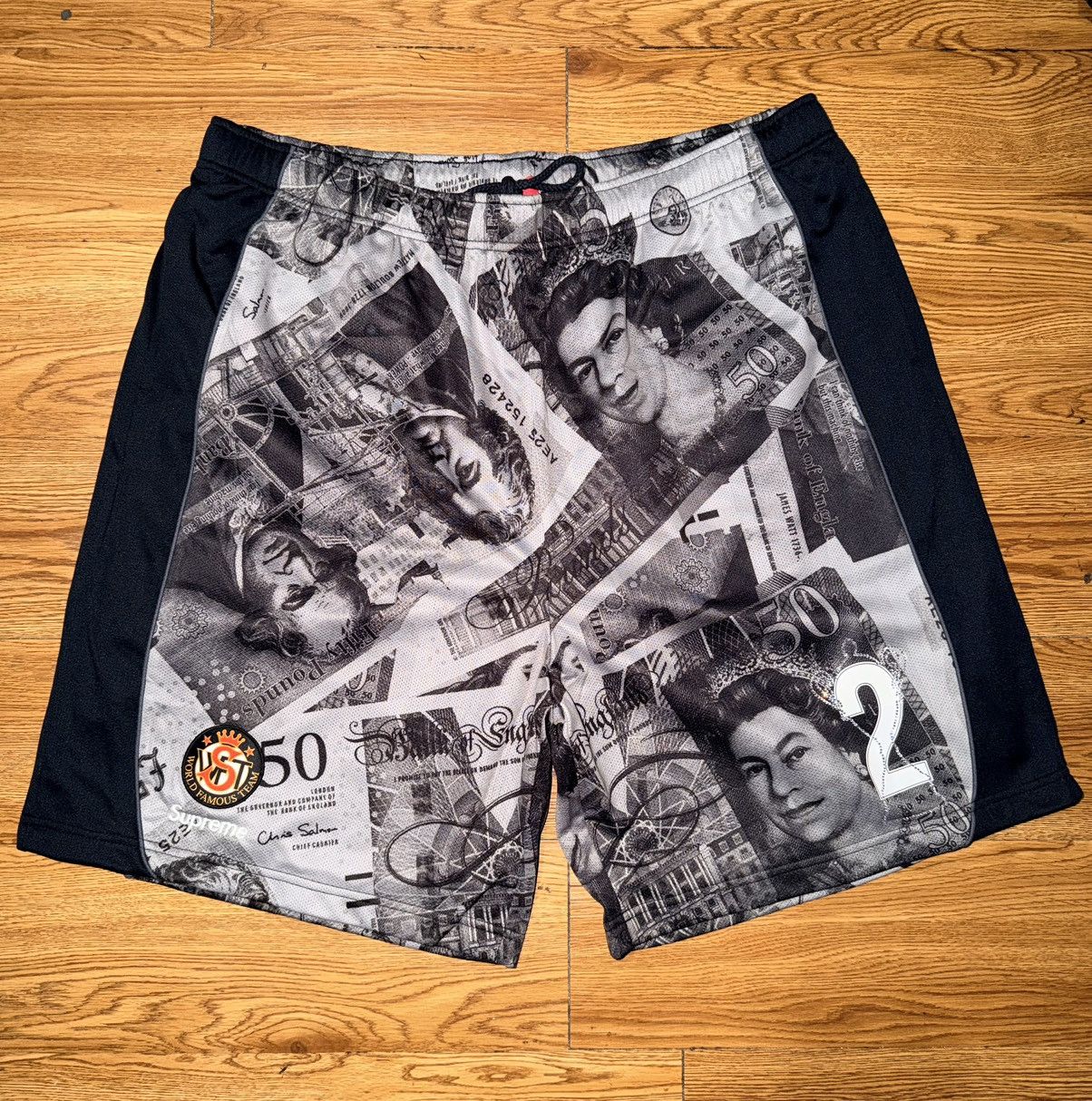 Supreme Supreme pounds soccer shorts | Grailed