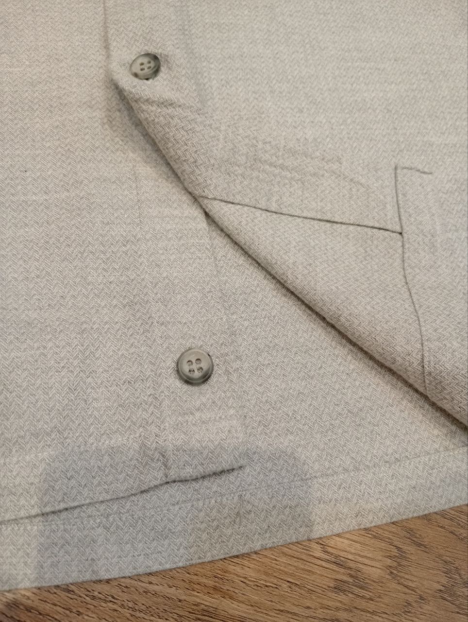 Christian Dior Monsieur VTG CHRISTIAN DIOR MONSIEUR COTTON RAYON SINGLE POCKET SHIRT Size US M / EU 48-50 / 2 - 6 Thumbnail