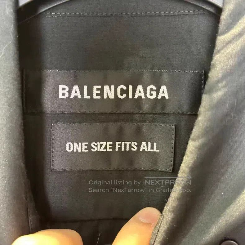 Balenciaga Balenciaga Logo short-sleeve shirt Size US XS / EU 42 / 0 - 3 Thumbnail