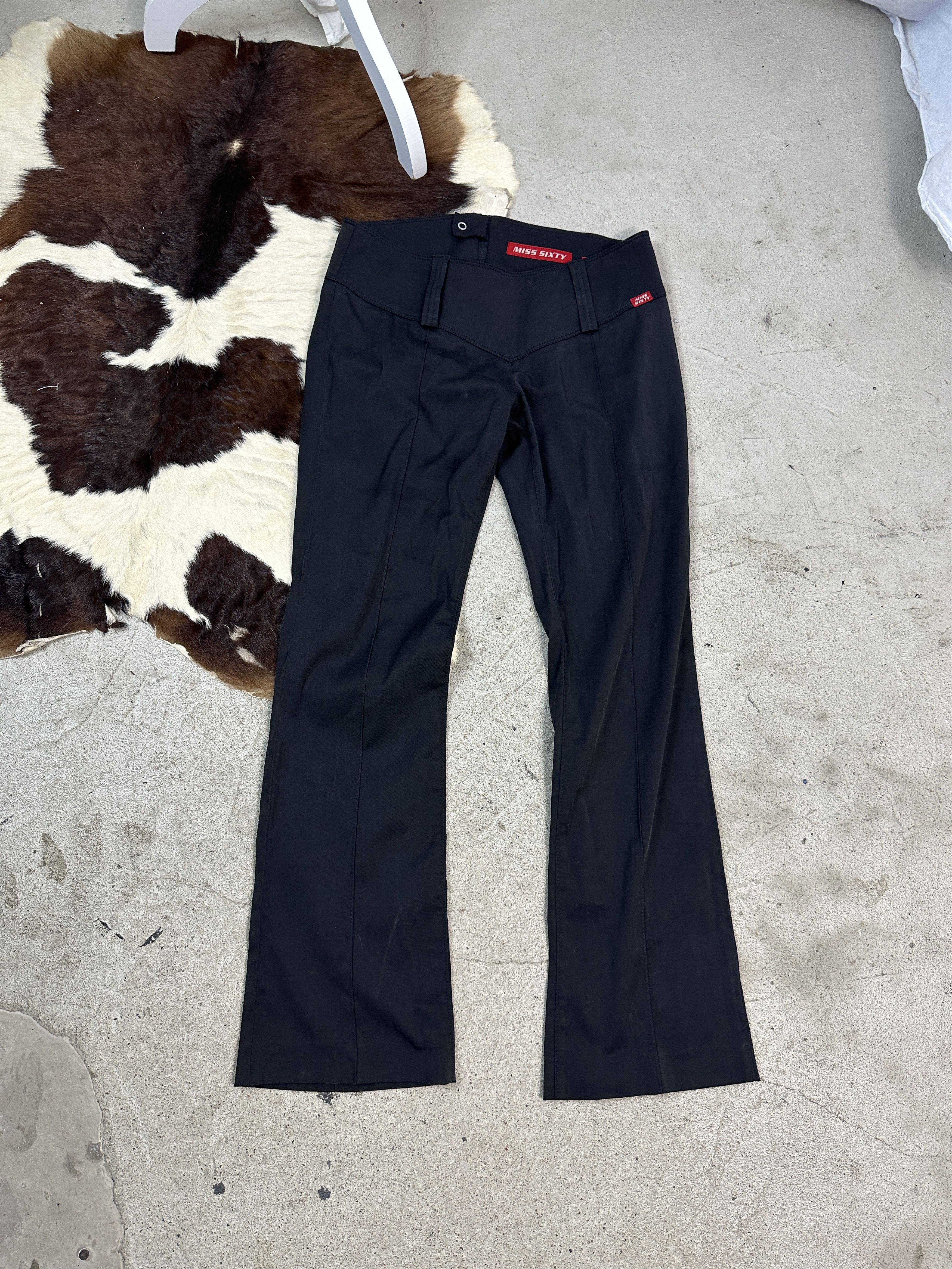 Miss Sixty × Vintage Vintage Miss Sixty Flared Y2K Pants Size 27" / US 4 / IT 40 - 1 Thumbnail