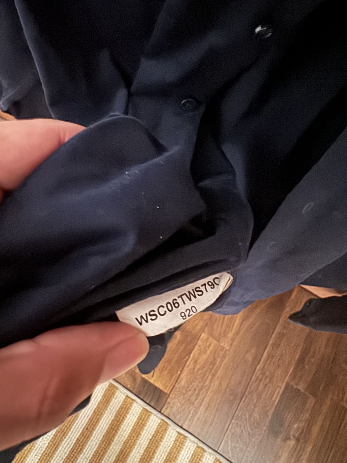 Giorgio Armani Giorgio Armani Dark Blue button up Size US S / EU 44-46 / 1 - 3 Thumbnail
