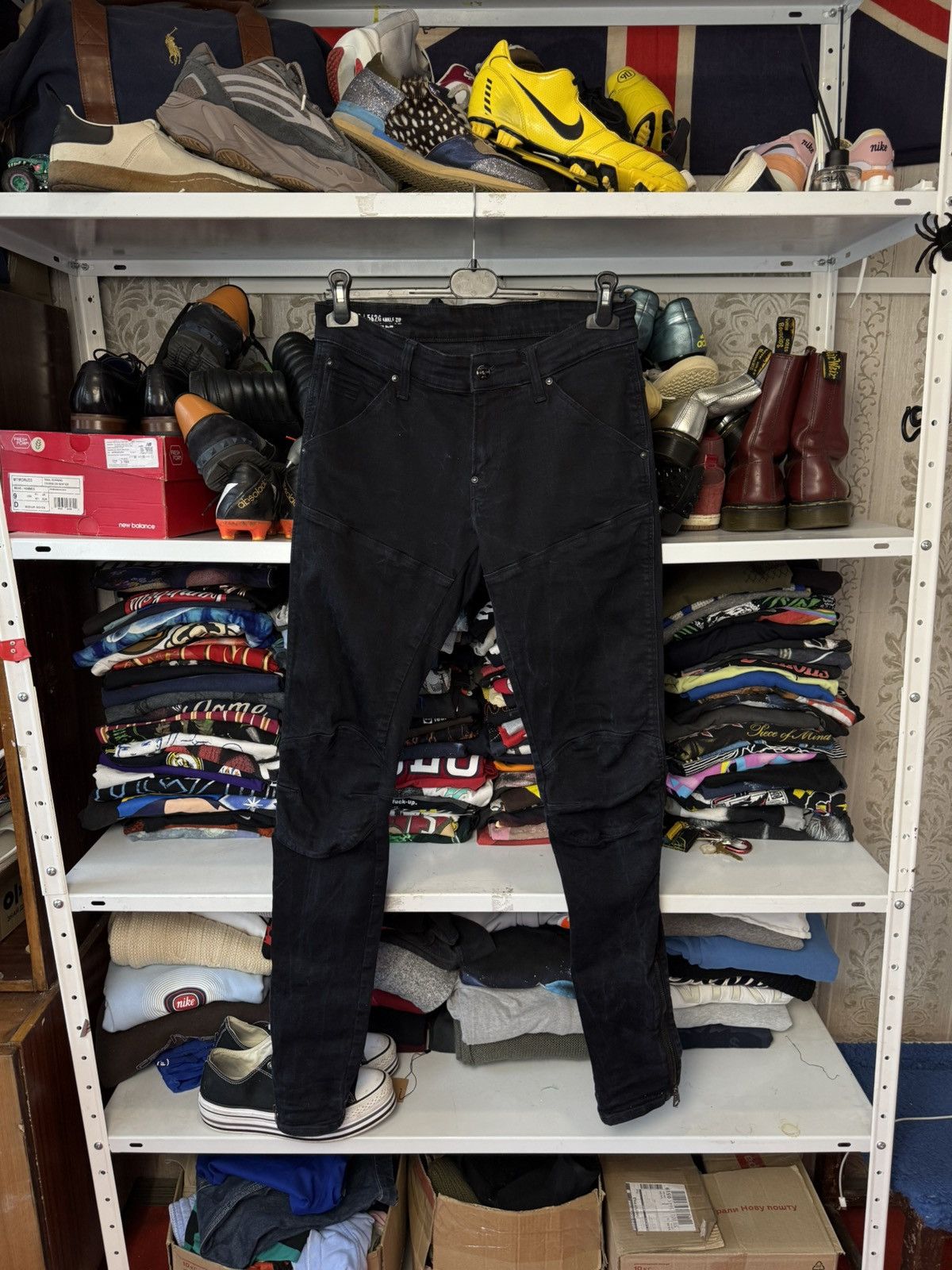 G-Star Vintage G Star Ankle Zip Pants 3D Super Slim Size US 30 / EU 46 - 5 Thumbnail