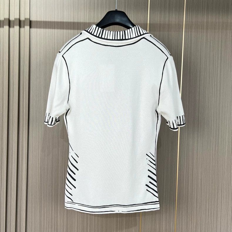 Fendi Fendi California Sky Graphic Knit Short Sleeve Size US M / EU 48-50 / 2 - 2 Thumbnail