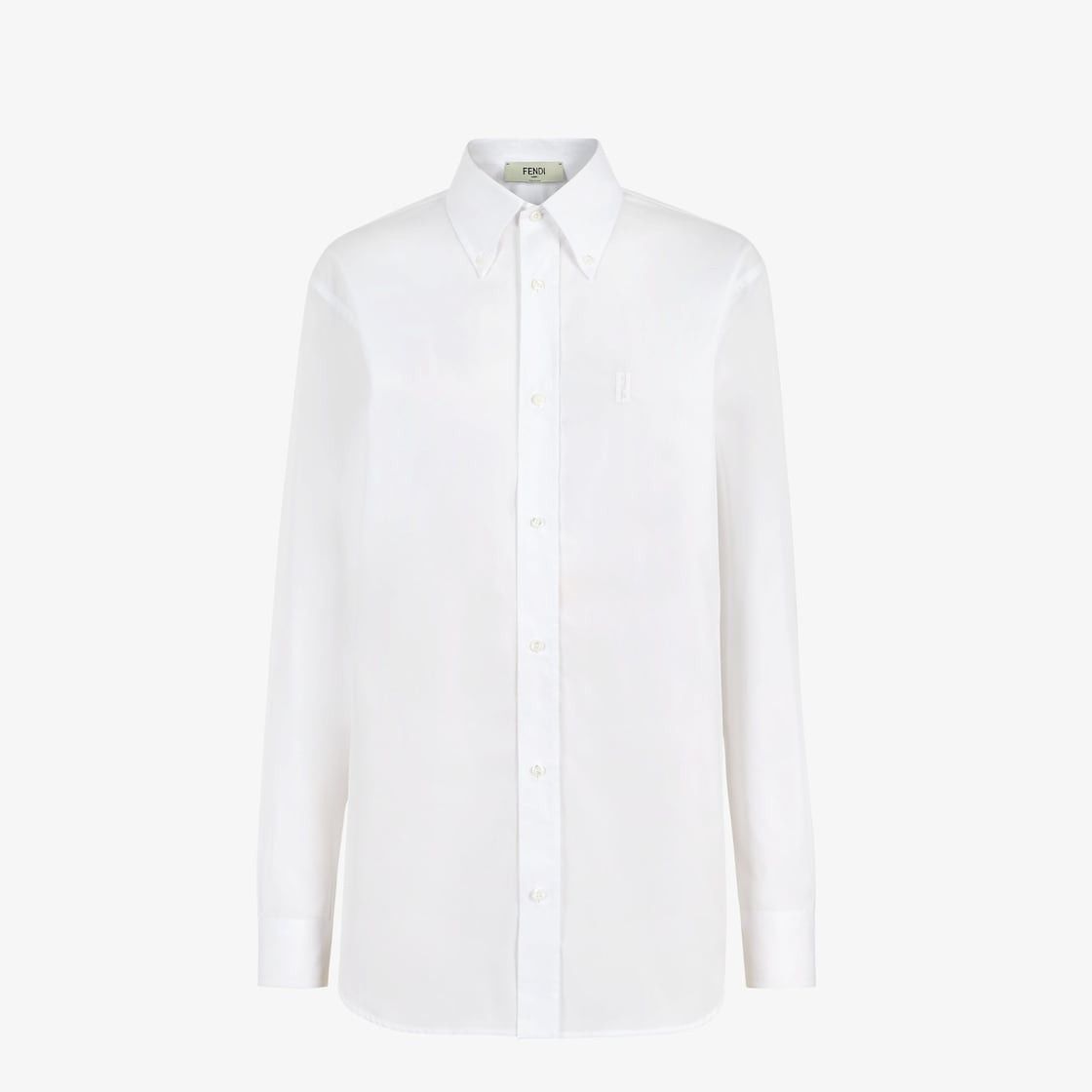 Fendi o1s1wg110825 Shirt in White Size S / US 4 / IT 40 - 1 Thumbnail