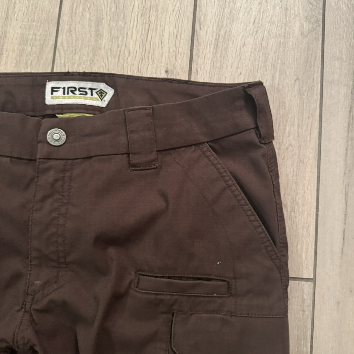 Carhartt × First MFG Co. × JNCO Vintage Y2K Earth Tone Brown Baggy Double Knee Cargo Pants Size US 36 / EU 52 - 6 Thumbnail