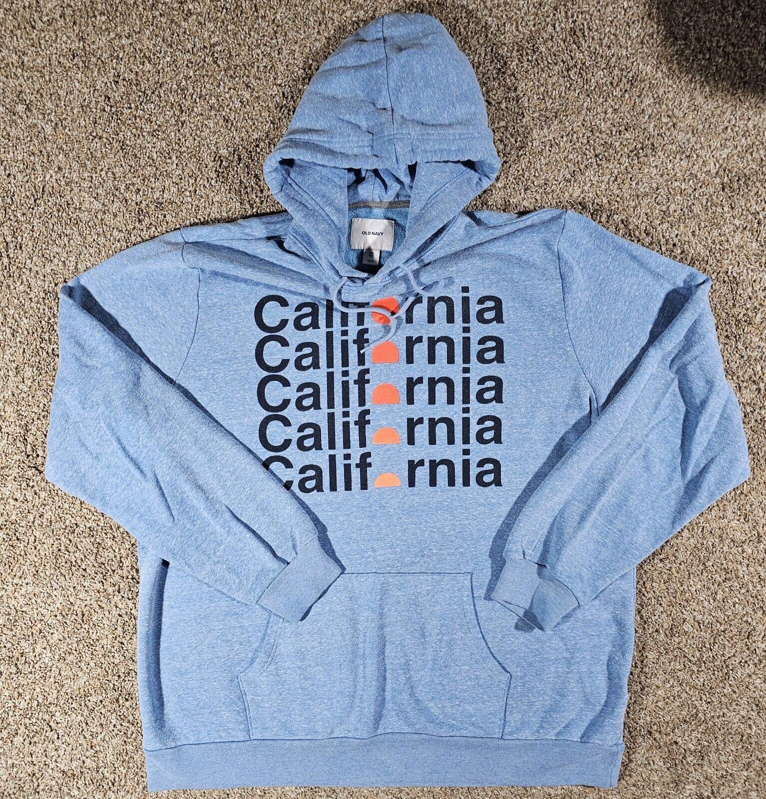 Old Navy Old Navy Spell Out California Sun Hoodie Blue Size XXL TALL Size US XXL / EU 58 / 5 - 1 Thumbnail