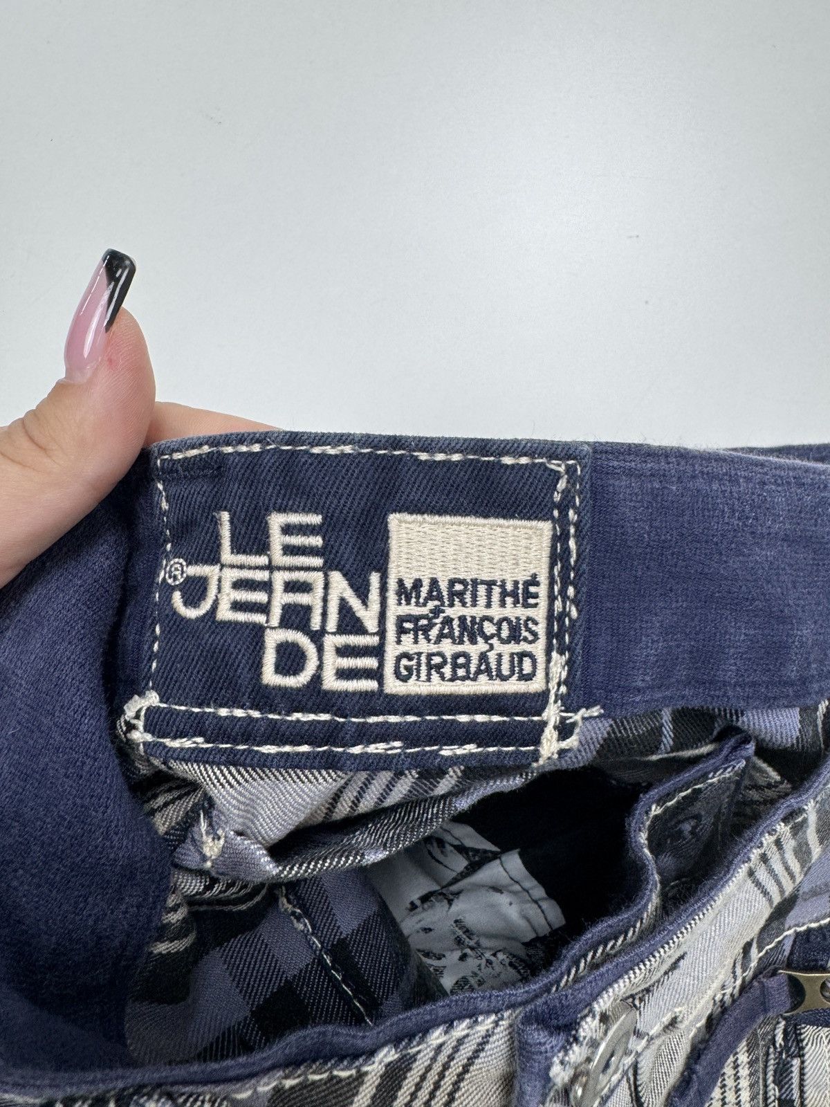 Marithe + Francois Girbaud Marithé + François Girbaud Plaid Cargo Zip Shorts Size US 31 - 5 Thumbnail