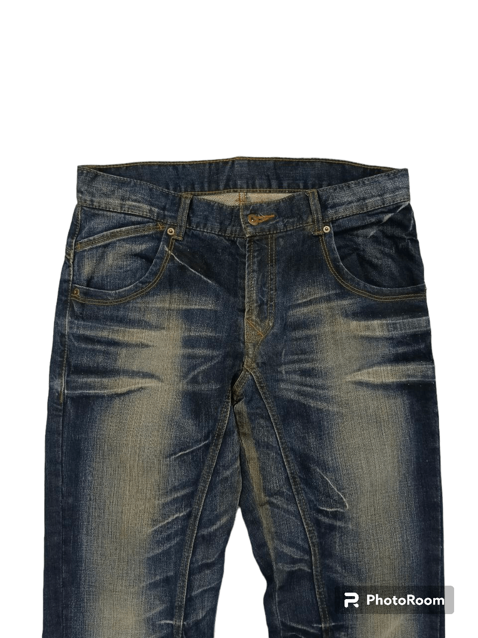 Japanese Brand FLARE RUSTY A.V.V HOMME DENIM PANTS Size US 32 / EU 48 - 3 Thumbnail