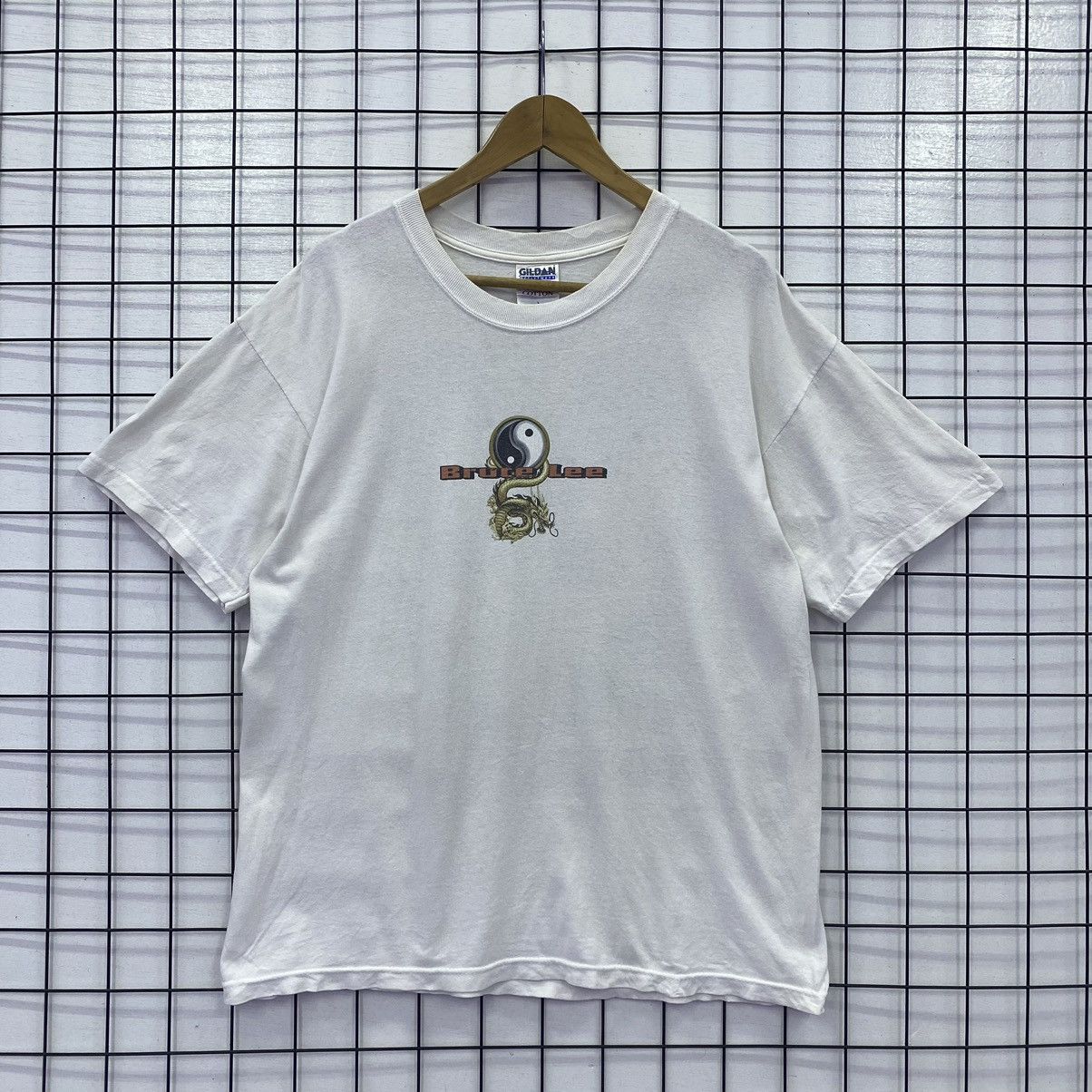 Vintage Vintage 90’s Bruce Lee Dragon Shaolin Rare Shirt Size US L / EU 52-54 / 3 - 4 Thumbnail