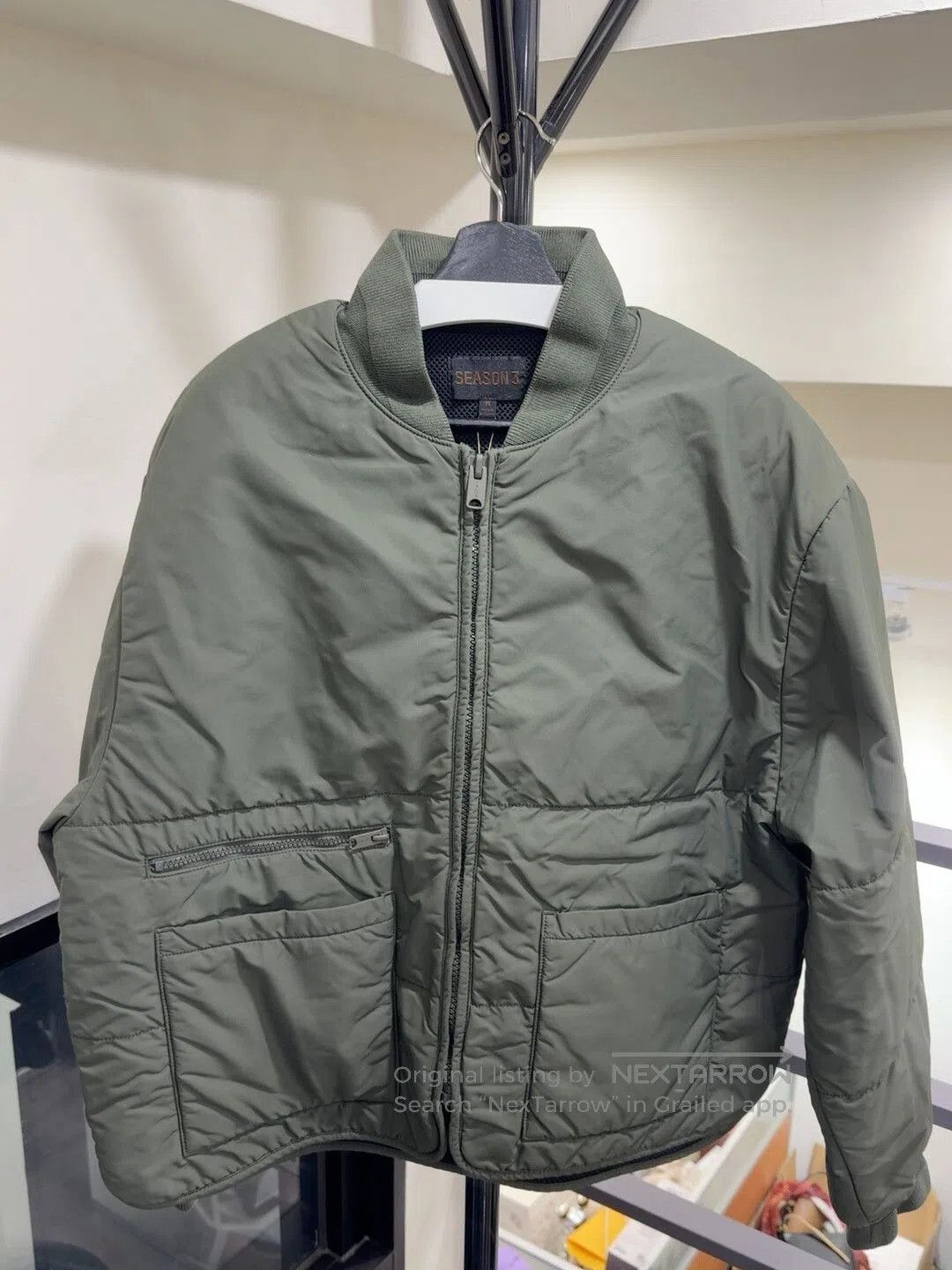 NASASEASONS Season 3 Green Military Jacket M. Size US M / EU 48-50 / 2 - 1 Thumbnail