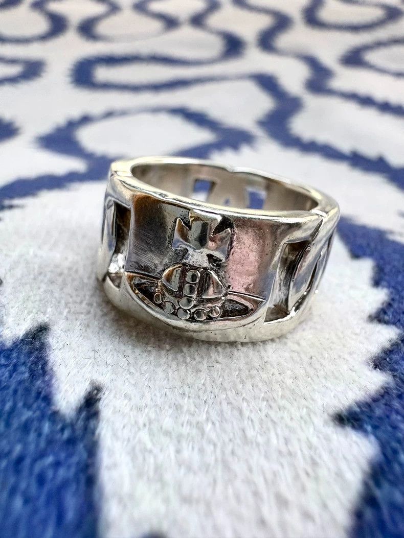 Vivienne Westwood Vivienne Westwood Vintage Havana Saturn Ring Size ONE SIZE - 2 Thumbnail