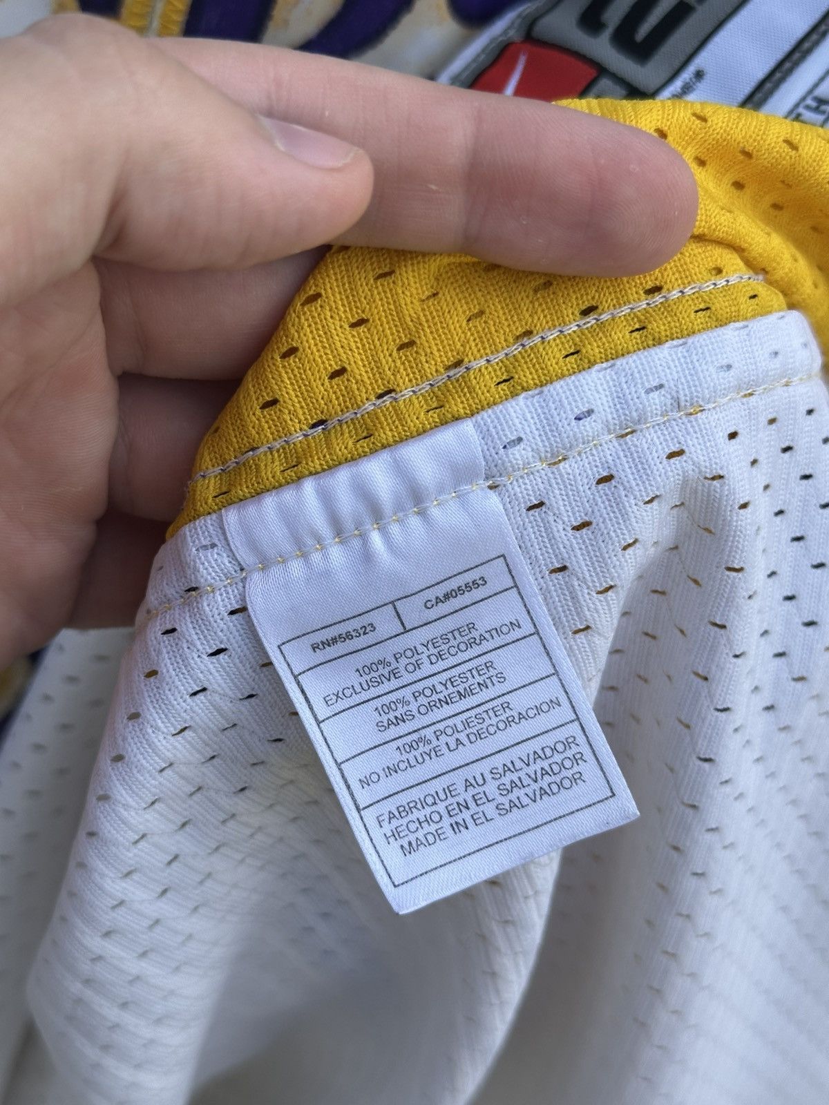Nike × Vintage NIKE KOBE BRYANT #8 LOS ANGELES LAKERS NBA JERSEY Size XXL Size US XXL / EU 58 / 5 - 6 Thumbnail