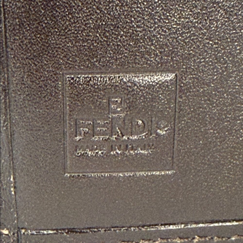 Fendi Fendi Zucca Monogram Bifold Wallet w/ Snap Closure Vintage Size ONE SIZE - 7 Thumbnail